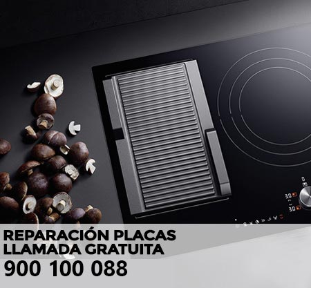 Reparación averías placa de cocción Superser